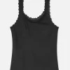 Lace Trim Sleepwear Tank