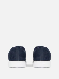 Lace Up Fabric Sneakers