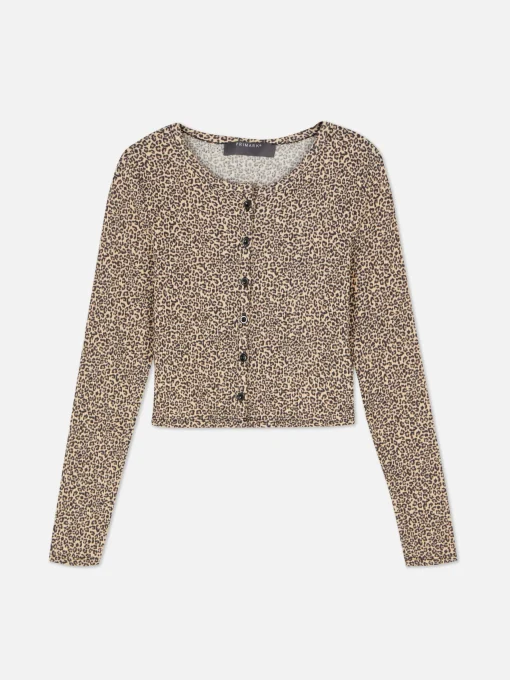 Leopard Cardigan