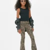 Leopard Flared Leggings