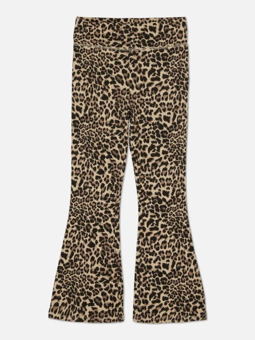 Leopard Flared Leggings