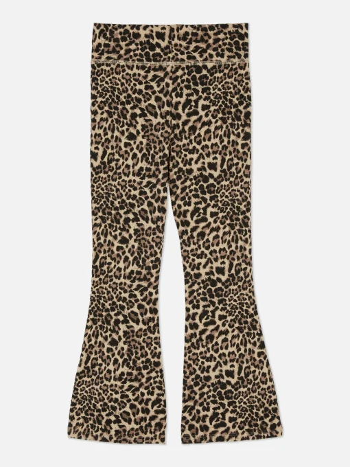 Leopard Flared Leggings