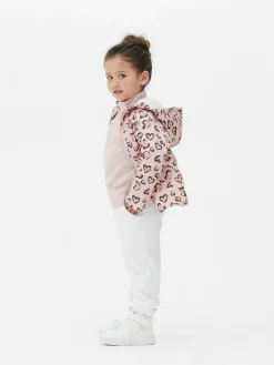 Leopard Heart Raincoat