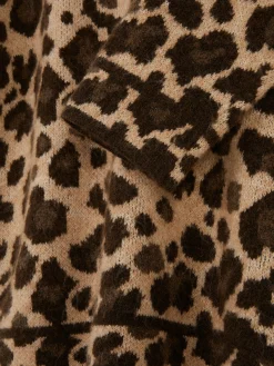 Leopard V-Neck Sweater