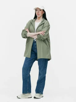 Lightweight Hooded Raincoat