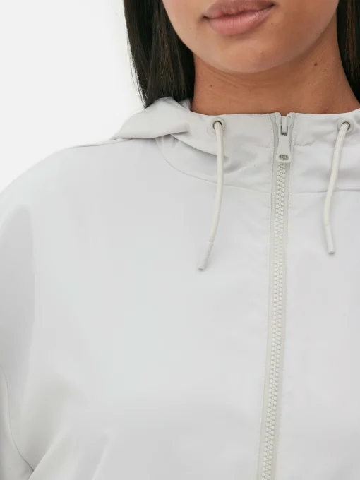 Lightweight Hooded Raincoat