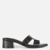 Link Strap Heeled Mules