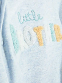 Little Brother Embroidered Sleeper