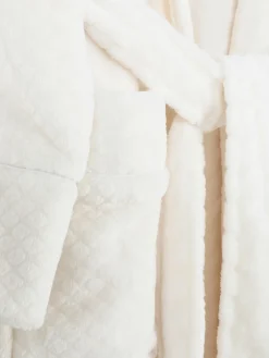 Long Fluffy Pyjama Robe