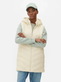 Long Quilted Vest