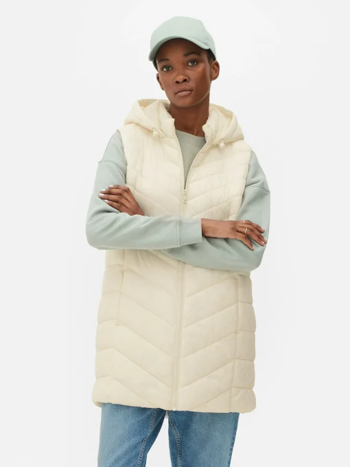 Long Quilted Vest