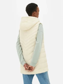 Long Quilted Vest