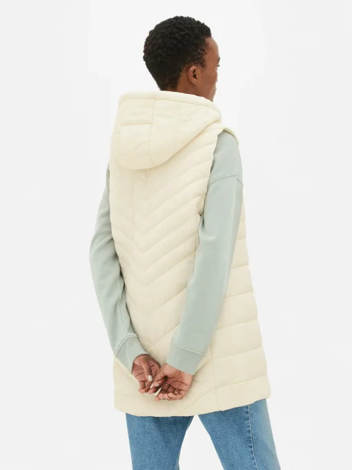 Long Quilted Vest