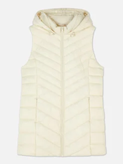 Long Quilted Vest