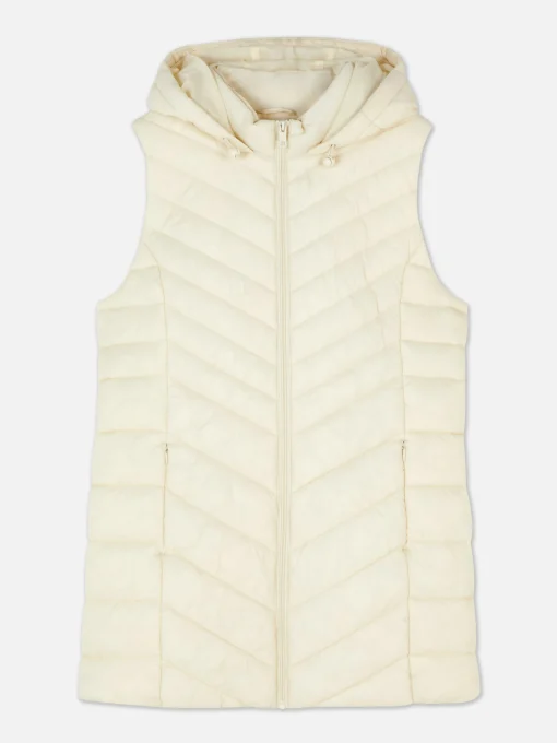 Long Quilted Vest