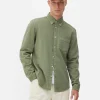 Long Sleeve Cotton Twill Shirt