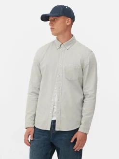 Long Sleeve Cotton Twill Shirt