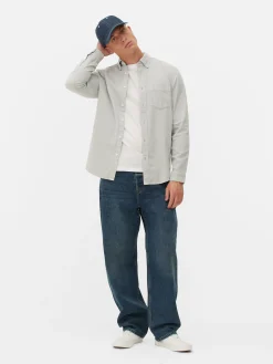 Long Sleeve Cotton Twill Shirt