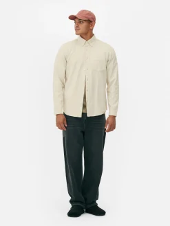 Long Sleeve Cotton Twill Shirt
