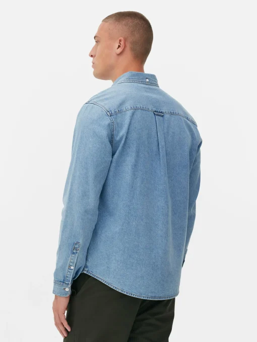 Long Sleeve Cotton Twill Shirt