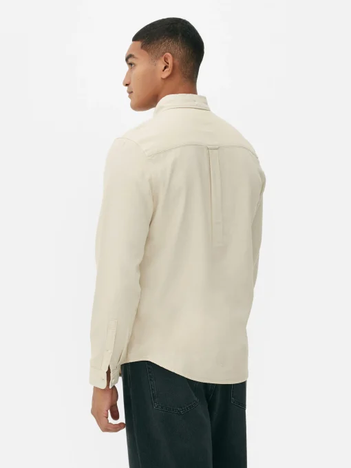 Long Sleeve Cotton Twill Shirt
