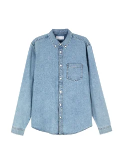 Long Sleeve Cotton Twill Shirt