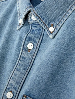 Long Sleeve Cotton Twill Shirt