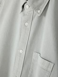 Long Sleeve Cotton Twill Shirt