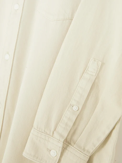 Long Sleeve Cotton Twill Shirt