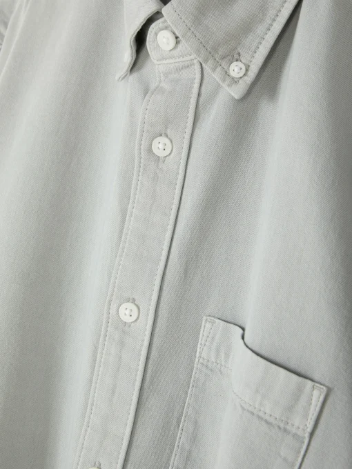 Long Sleeve Cotton Twill Shirt