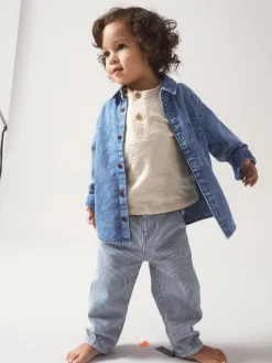 Long Sleeve Denim Shirt