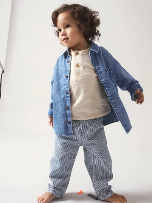Long Sleeve Denim Shirt