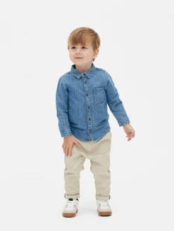 Long Sleeve Denim Shirt