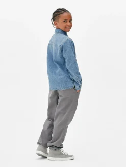 Long Sleeve Denim Shirt