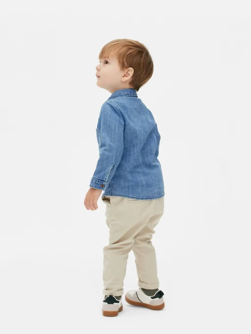 Long Sleeve Denim Shirt