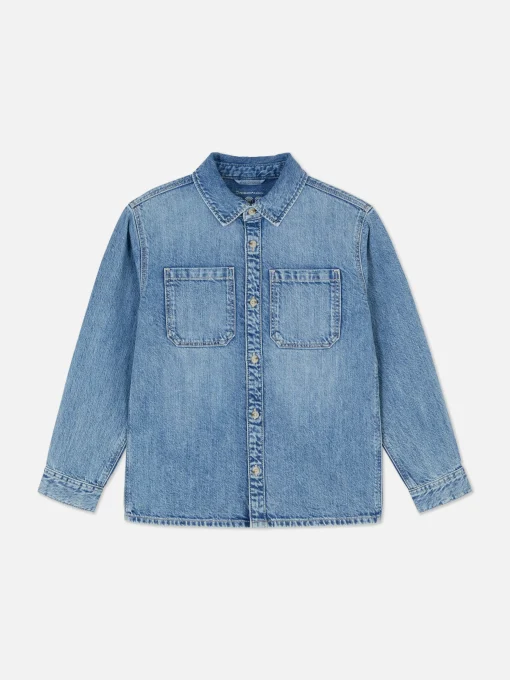 Long Sleeve Denim Shirt