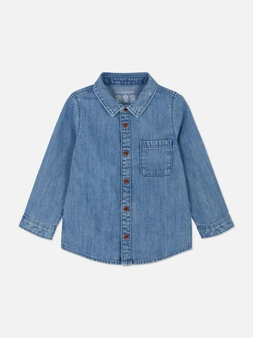 Long Sleeve Denim Shirt