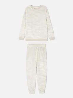 Long Sleeve Fleece Pajamas