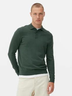 Long Sleeve Polo Jumper