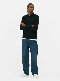 Long Sleeve Polo Jumper