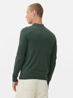 Long Sleeve Polo Jumper
