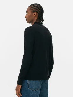 Long Sleeve Polo Jumper