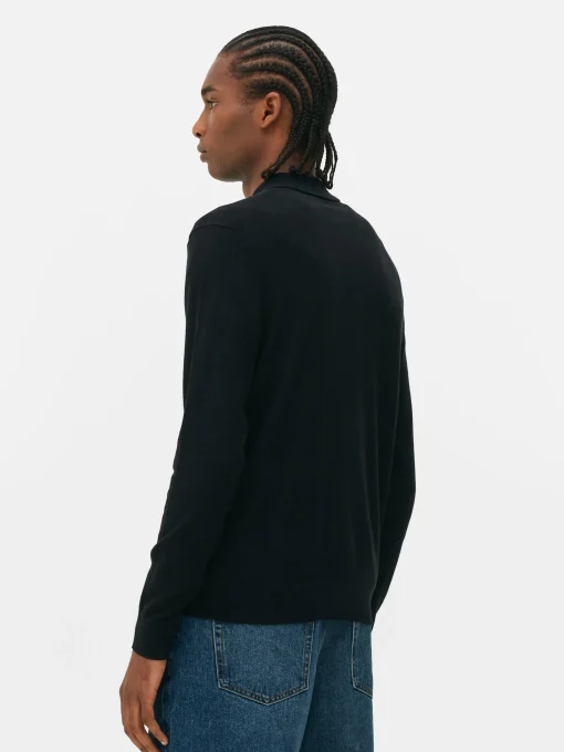 Long Sleeve Polo Jumper