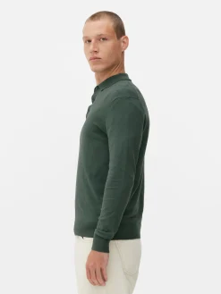 Long Sleeve Polo Jumper