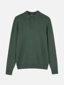 Long Sleeve Polo Jumper