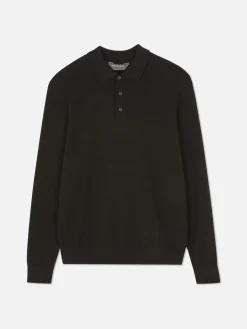 Long Sleeve Polo Jumper
