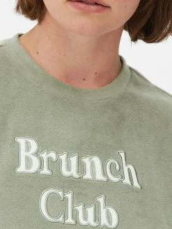Long Sleeve Slogan Pajamas