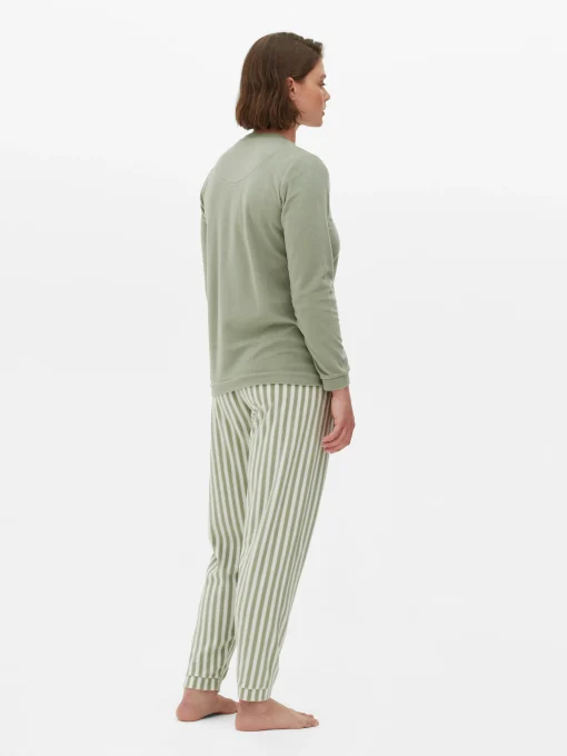Long Sleeve Slogan Pajamas