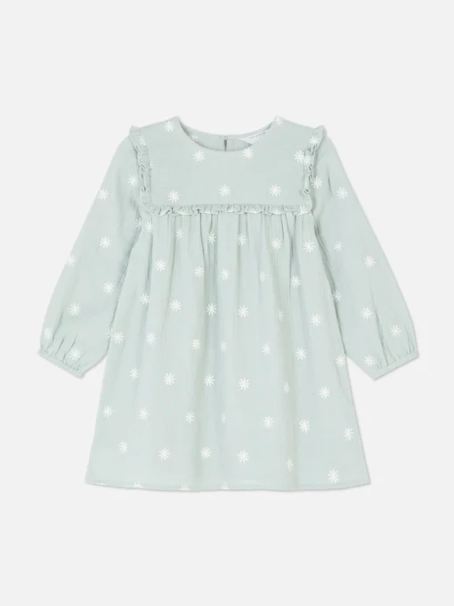 Long Sleeve Smock Dress