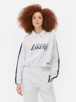 Los Angeles Lakers Polo Sweatshirt
